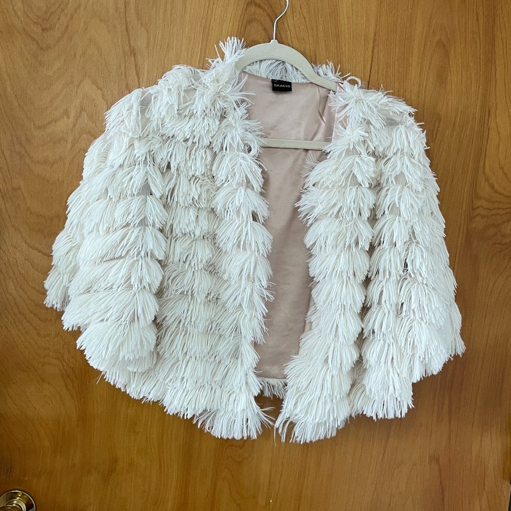Anthropologie Faux Fur Cape - Picture 5 of 7